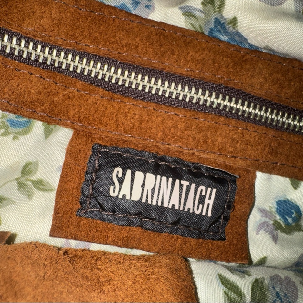 Boho Fringe Suede Shoulder Bag in Brown - Picture 8 of 8